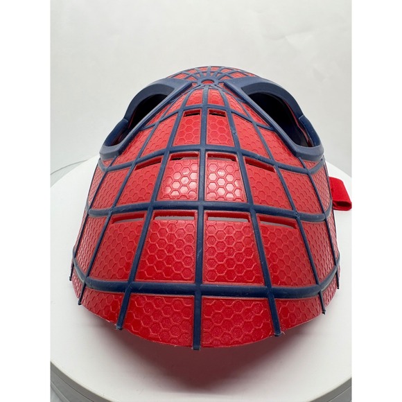 Hard Marvel Spiderman Mask Costume Cosplay Halloween Adult‎ Kids Toy Red Blue - Picture 5 of 8